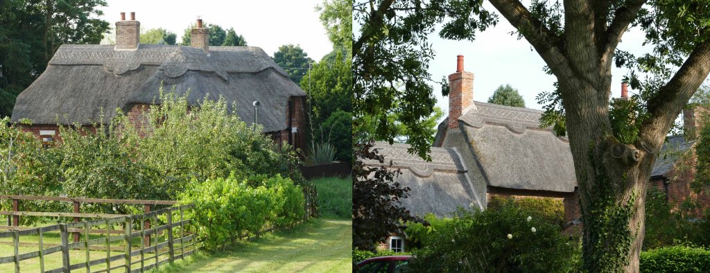 Cottages in Hameringham.
